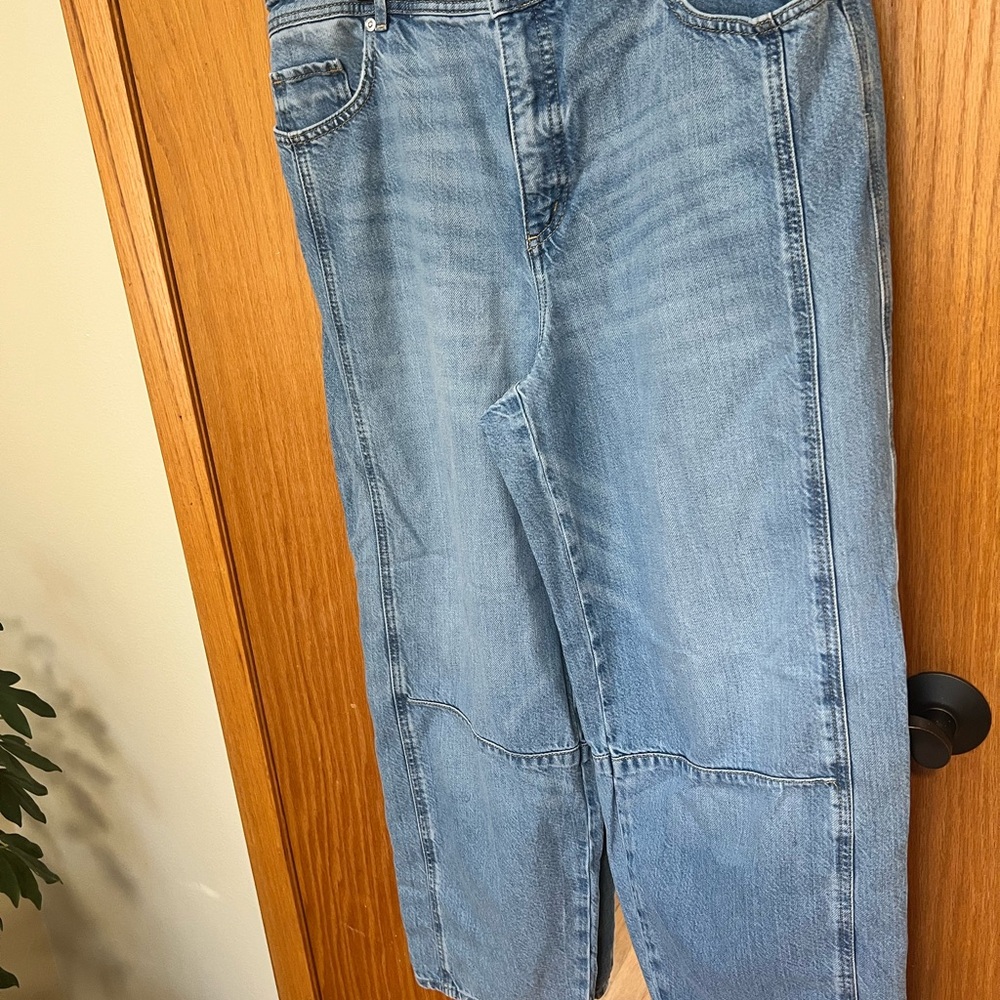 LOFT Blue Denim the BARREL